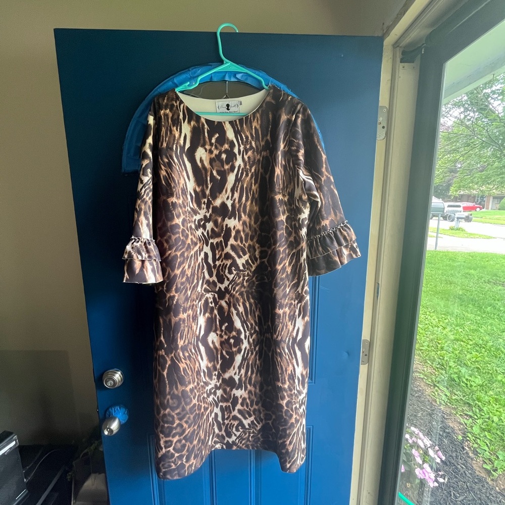 Dainty Jewells Animal Print Dress